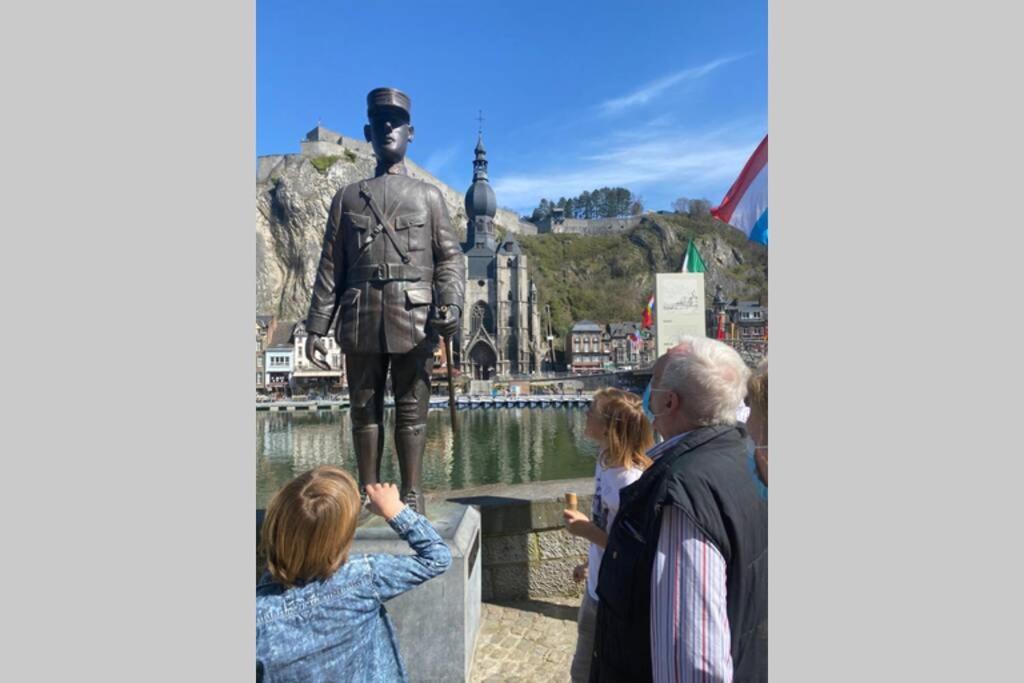 Vikarti Stay, A Lovely House With Incredible View Dinant Exterior foto